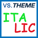 ItalicTheme